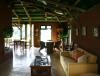 Inside the restaurant Andrea & L'Exil Lodges