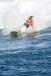 Kitesurfing on waves Mauritius Yoaneye Kite Centre