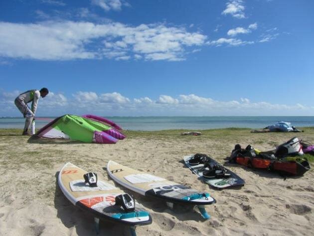 Kitesurf Board at Club Mistral Club Mistral Mauritius