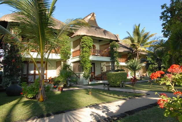 View of the bungalows from the garden Le Sakoa Hotel