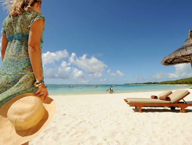 The beach Émeraude Beach Attitude, Mauritius