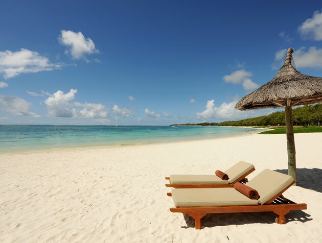 The beach Émeraude Beach Attitude, Mauritius