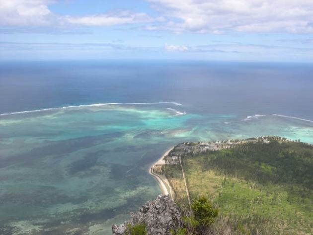 View from Le Morne Club Mistral Mauritius