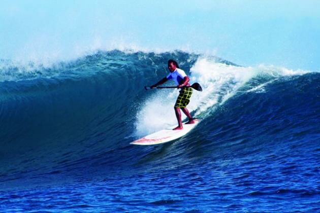 Stand up paddle at Club Mistral Club Mistral Mauritius