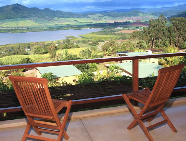 View from the Pink Pigeon Villa at La Hacienda La Hacienda