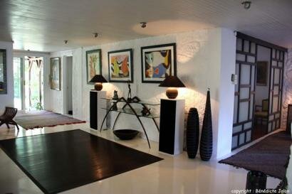 Lounge entrance Villa Harmony Mauritius