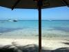 Beach and umbrella Villa Harmony Mauritius